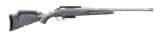 Ruger 56907 American II  Sports South Exclusive 22 Creedmoor 3+1 20" Gun Metal Gray Cerakote Spiral Threaded Barrel & Stainless Steel Receiver w/Picatinny Rail, Gray Splatter Adj LOP Synthetic Stock