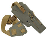 Cole-tac VW114 Varmint Wrangler Pistol Holder Ranger Green Right Hand