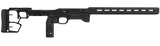 Mdt Sporting Goods Inc 114882BLK ACC Premier Gen2 Chassis System Cerakote Black Aluminum Fits Ruger American Rimfire Right Hand