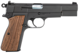 Springfield Armory HP9201 SA-35  9mm Luger 15+1 4.70" Stainless Steel Barrel, Matte Blued Serrated Carbon Steel Slide & Frame w/Beavertail, Checkered Walnut Grip
