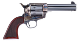 Taylors & Company 556201DE Short Stroke Smoke Wagon  45 Colt (LC) 6rd 4.75" Blued Cylinder & Barrel Color Case Hardened Steel Frame Checkered Walnut Navy Size Grip (Taylor Tuned)