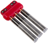 Thompson Center Arms, LLC 9053R U-View Flex Loader 50Cal Red/Clear Plastic