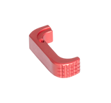Timber Creek Outdoors GL43XEMRR Glock 43X Extended Magazine Release Anodized Red Aluminum