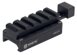 Kinetic Development Group SID5-050 Sidelock Universal Riser Short Black Aluminum