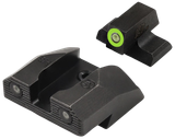 XS Sights SPR202P6G R3D 2.0 Night Sight Set Green Tritium Front/Black Oxide Frame Fits Springfield SA-35