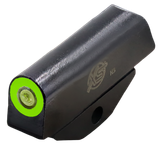 XS Sights SWRV001P4 Standard Dot Front Green Tritium/Black Oxide Frame, Fits S&W Bodyguard