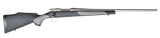 Weatherby  Vanguard Weatherguard Full Size 30-06 Springfield 5+1 22" Satin Threaded Barrel, Satin Stainless Steel Drilled & Tapped Receiver, Black/Gray Weatherguard