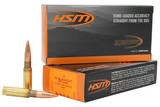 HSM 86BLK1N   8.6Blackout 300gr Hollow Point Boat Tail 20 Per Box/25 Case
