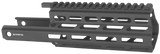 Kinetic Development Group STR5-MK2-020 SRX6 MK2 Stribog Rail Extension Black Aluminum Compatible w/ Stribog SP9 Models w/ MLOK Receivers