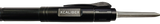 Xcaliber Knife Company  Pen Knife  1.70" OTF Dagger Stainless 440C SS Blade, 5.90" Black Aluminum Handle