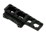 Armaspec ARM641-BLK Optic Riser ELEV8 9 Slot Black Aluminum/Steel Compatible w/ Picatinny Mounted Optics or Accessories