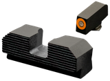 XS Sights GLM019P4N Minimalist Night Sight Set Orange Tritium Front/Black Oxide Frame Compatible w/Glock 43X/48