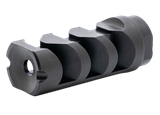 Armaspec ARM191-BLK Muzzle Brake Fireball Black Nitride 1/2"x28 Threads 223/5.56