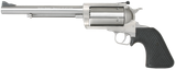 Magnum Research BFR500SW7 BFR Long Cylinder Large Frame 500 S&W Mag 5 Shot, 7.50" Brushed Stainless Steel Barrel, Cylinder & Frame, Black Rubber Grip, Exposed Hammer