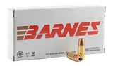 Barnes Bullets 32528   9mmLuger 115gr Semi Jacketed Hollow Point 20 Per Box/10 Case