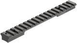 Leupold 187343 BackCountry Cross-Slot Base Black Aluminum Fits Remington 700 Long Action 20 MOA