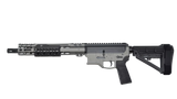 Bilson Arms P8FSSTB20R1 BA-15FCP 338 ARC 10+1 14.50" Stainless Steel Threaded Barrel, Tactical Gray/Graphite Black Cerakote Aluminum Receiver w/Picatinny Rail, M-LOK Handguard, Black Polymer SBA4 Brac