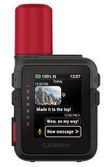 Garmin 0100338710 inReach Mini 3 Plus Black/Red Size Compact Sunlight-Readable/Transflective Color MIP