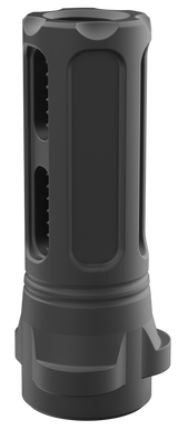 Breek Arms BRK4320 Sentinel Caged Flash Hider Black Nitride Steel 1/2"x28 Threads 223 Cal/5.56mm Compatible w/ Breek-LOK 3QD