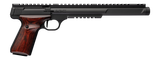 Browning 051613490 Buck Mark Hunter Varmint SR 22 LR 10+1 10.50" Matte Black Threaded Barrel, Matte Black Aluminum Frame w/Top & Lower Picatinny Rail, Rosewood Laminate w/Buckmark Grip