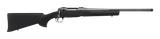 Savage Arms 58277 110 Trail Hunter Lite Full Size 7mm Rem Mag 3+1 20" Fluted/Threaded Barrel, Drilled & Tapped Steel Receiver, Black Fixed Synthetic Stock
