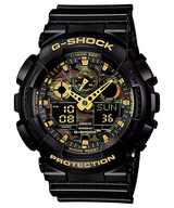 GSHOCK GA100CF1A9    ANALOG DIGITAL BLK/CAMO DIAL
