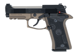 Langdon Tactical Tech 80X32ZTJBN Beretta Cheetah 80X 32 ACP 12+1 3.90" Stainless Barrel, Black Bruniton Carbon Steel Optic Ready/Serrated Slide, Bronze Anodized Aluminum Frame w/Picatinny Rail, Textur