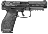 HK 81001058 VP9A1 K Compact Frame 9mm Luger 10+1 4.09" Black Steel Barrel, Black Optic Ready/Serrated Steel Slide, Black Polymer Frame w/Picatinny Rail, Black Polymer Grip, Ambidextrous
