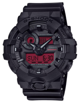 GSHOCK GA700BBR1ACR  ANALOG DIGITAL BLK/RED