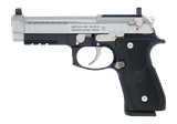 Langdon Tactical Tech 92E2TJNRR Beretta 92 Elite  Full Size Frame 9mm Luger 18+1 4.70" Stainless Steel Barrel, Inox Stainless Steel Optic Ready/Serrated Slide, Black Anodized Aluminum Frame w/Picatinn