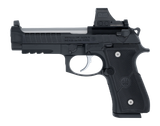 Langdon Tactical Tech 92E2TJRRBS Beretta 92 Elite  Full Size 9mm Luger 18+1 4.70" Stainless Barrel, Inox Stainless Steel Optic Ready/Serrated Slide, Black Anodized Aluminum Frame w/Picatinny Rail, Tex