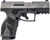 Taurus 1-GX2939G GX2  9mm 13+1 3.37" Matte Stainless Steel Barrel, Matte Serrated Stainless Steel Slide, Matte Gray Polymer Frame w/Picatinny Rail, Polymer Grip
