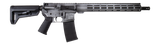 Shark Coast Tactical 300-065-1000-04 Liberty Or Death 5.56 NATO 30+1 16" Black Melonite Threaded Barrel, Aluminum Receiver w/Picatinny Rail, M-LOK Handguard, Magpul MOE SL Black Polymer Stock, Magpul