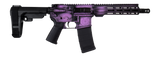 Shark Coast Tactical SCC07510VALK-P Valkyrie 5.56 NATO 30+1 10.50" Black Nitride Threaded Barrel, Aluminum Receiver w/Picatinny Rail, M-LOK Handguard, Polymer SB Tactical SBA3 Brace, Magpul MOE Grip,