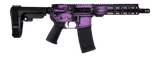 Shark Coast Tactical SCC07510VALK-P Valkyrie 5.56 NATO 30+1 10.50" Black Nitride Threaded Barrel, Aluminum Receiver w/Picatinny Rail, M-LOK Handguard, Polymer SB Tactical SBA3 Brace, Magpul MOE Grip,