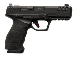 Sarsilmaz SAR9G3BL10 SAR9 Gen3 Full Size 9mm Luger 10+1 4.50" Black Barrel, Black Steel Optic Cut/Serrated Slide, Black Polymer Frame w/Picatinny Rail, Interchangeable Backstrap Grip, RMSc Footprint