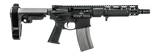 Griffin Armament MK2PSD223W95P-W MK2 PSD 223 Wylde 9.50" Threaded Barrel, Black Anodized Aluminum Receiver w/Picatinny Rail, M-LOK Handguard, Black Polymer SBA3 Brace, Black A3 Grip, Ambidextrous