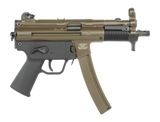 HK 81001455 SP5K PDW Sports South Exclusive 9mm Luger 30+1 5.83" Patriot Brown Aluminum Receiver, Black Polymer Grip, Right Hand