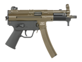 HK 81001455 SP5K PDW Sports South Exclusive 9mm Luger 30+1 5.83" Patriot Brown Aluminum Receiver, Black Polymer Grip, Right Hand