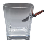 CAMP CBG-LMS-USMC LMS KNIFE WHISKEY GLASS
