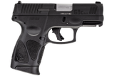 Taurus 1G3C931 G3C  Compact Frame 9mm Luger 12+1 3.26" Matte Stainless Steel Barrel, Matte Black Tenifer Serrated Steel Slide, Black Polymer Frame w/Picatinny Rail, Black Polymer Grip, Right Hand