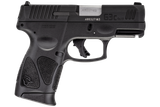 Taurus 1G3C931 G3C  Compact Frame 9mm Luger 12+1 3.26" Matte Stainless Steel Barrel, Matte Black Tenifer Serrated Steel Slide, Black Polymer Frame w/Picatinny Rail, Black Polymer Grip, Right Hand