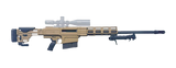 HM Defense HM50MAX50BMGFDE HM50 Max 50 BMG 10+1 29.25" Black Match Grade Threaded Barrel, FDE Cerakote Aluminum Receiver w/Picatinny Rail, M-LOK Handguard, Picatinny Rail/Arca Rail Forend, Adj Cheekpi