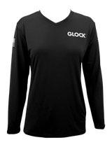GLK AP96425 LADIES PERFORMANCE SHIRT BLK 2XL