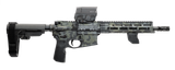 Cnc Firearms CNCDDMCD Daniel Defense DDM4 V7P Sports South Exclusive 5.56 NATO 30+1 10.30" Black Phosphate Threaded Barrel, Dark Multicam Aluminum Receiver w/Picatinny Rail, SBA3 Pistol Stabilizing Br