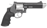 Smith & Wesson 170296 Performance Center Model 627 38 S&W Spl +P, 357 Mag 8rd 5" V-Comp Black Stainless Steel Barrel, Stainless Steel Cylinder, Black Stainless Steel Frame with Black Polymer Grip