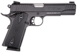 Taurus 1191101FS 1911  Full Size 45 ACP 8+1 5" Matte Stainless Steel Barrel, Matte Black Serrated Steel Slide & Frame, Black Checkered Polymer Grip, Right Hand