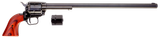 Heritage Mfg RR22MB16 Rough Rider  22 LR/22 WMR 6 Shot, 16" Black Steel Barrel, Black Zinc Alloy Frame, Black Cylinder Cocobolo Grip, Hammer/Thumb Safety, Exposed Hammer
