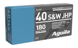 AGUILA 1E402118 40SW      180JHP             50/10