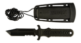 RUKO RUK0098-CS      440A TIN 3"NECK/BOOT KNIFE CS
